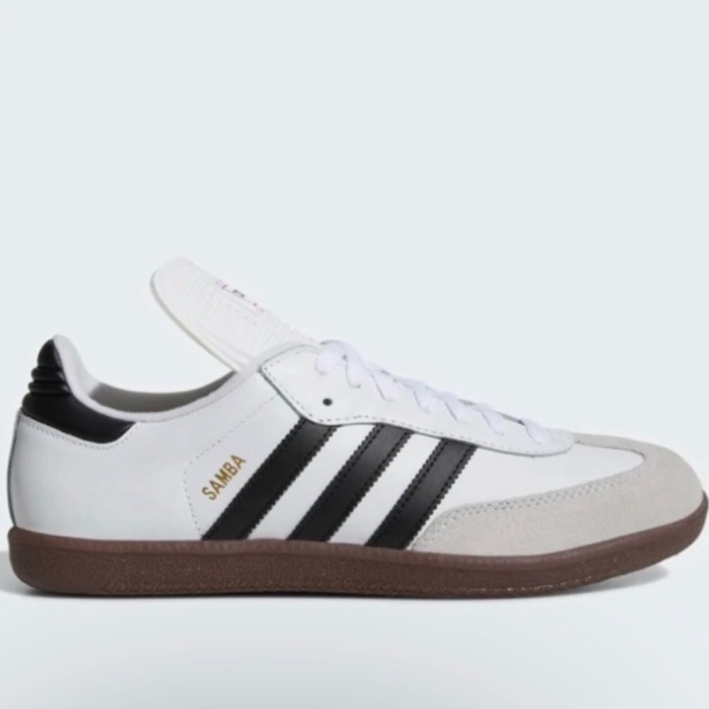 Unisex Adidas Samba Classic White Gum Sole